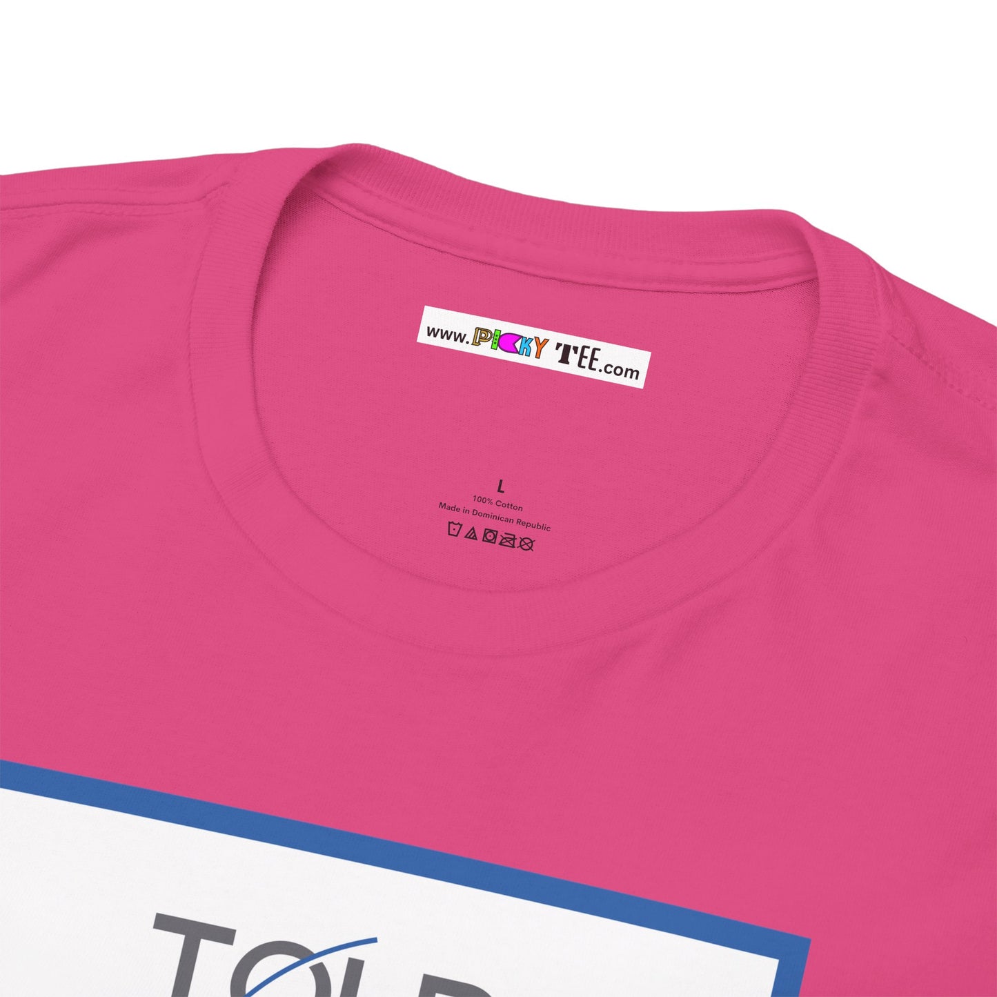 TOLD YOU SO Unisex Heavy Cotton Tee
