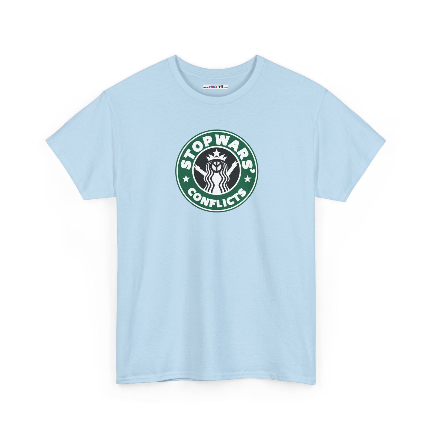 STOP WARS' CONFLICTS Unisex Heavy Cotton Tee