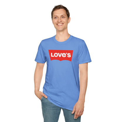 LOVE'S Unisex Softstyle 100% Cotton T-Shirt