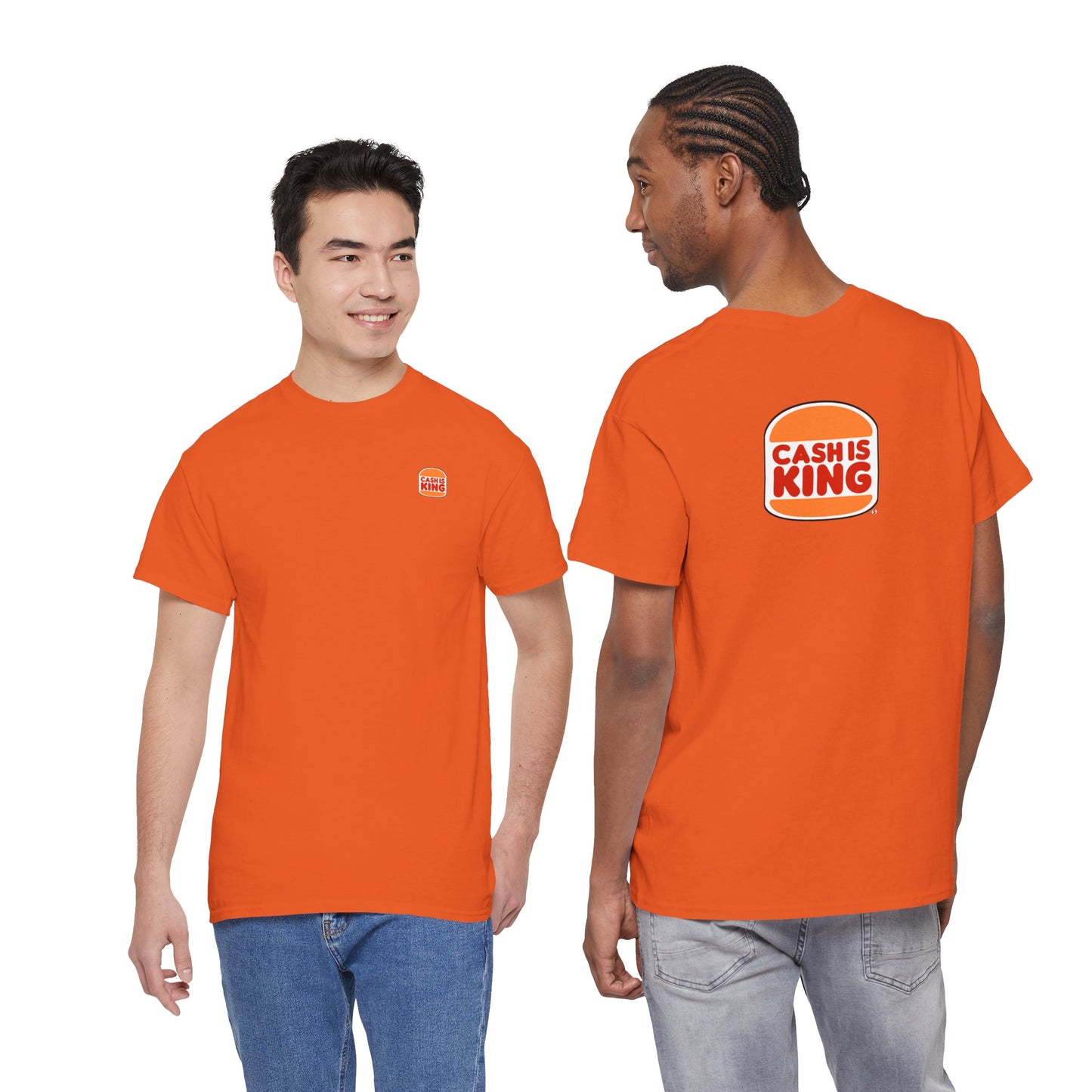 CASH IS KING Unisex Heavy Cotton Tee