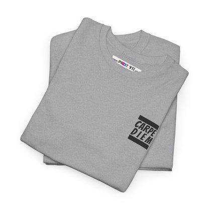 CARPE DIEM "I SEIZE DAY, PEOPLE" Unisex Heavy Cotton Tee