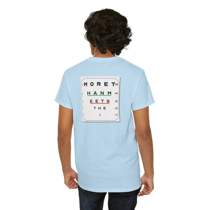 MORE THAN MEETS THE I TEST Unisex Heavy Cotton Tee
