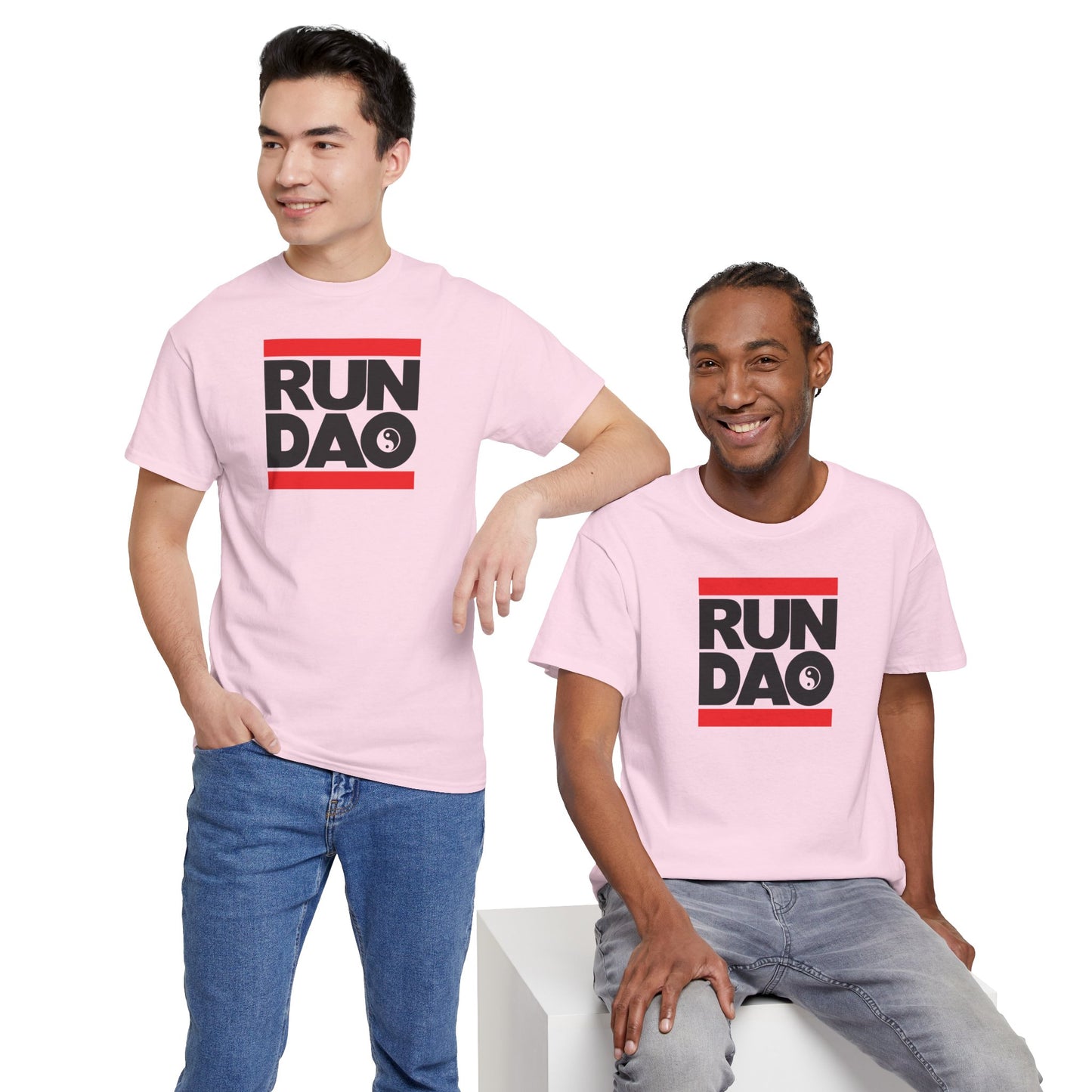 RUN DAO Unisex Heavy Cotton Tee