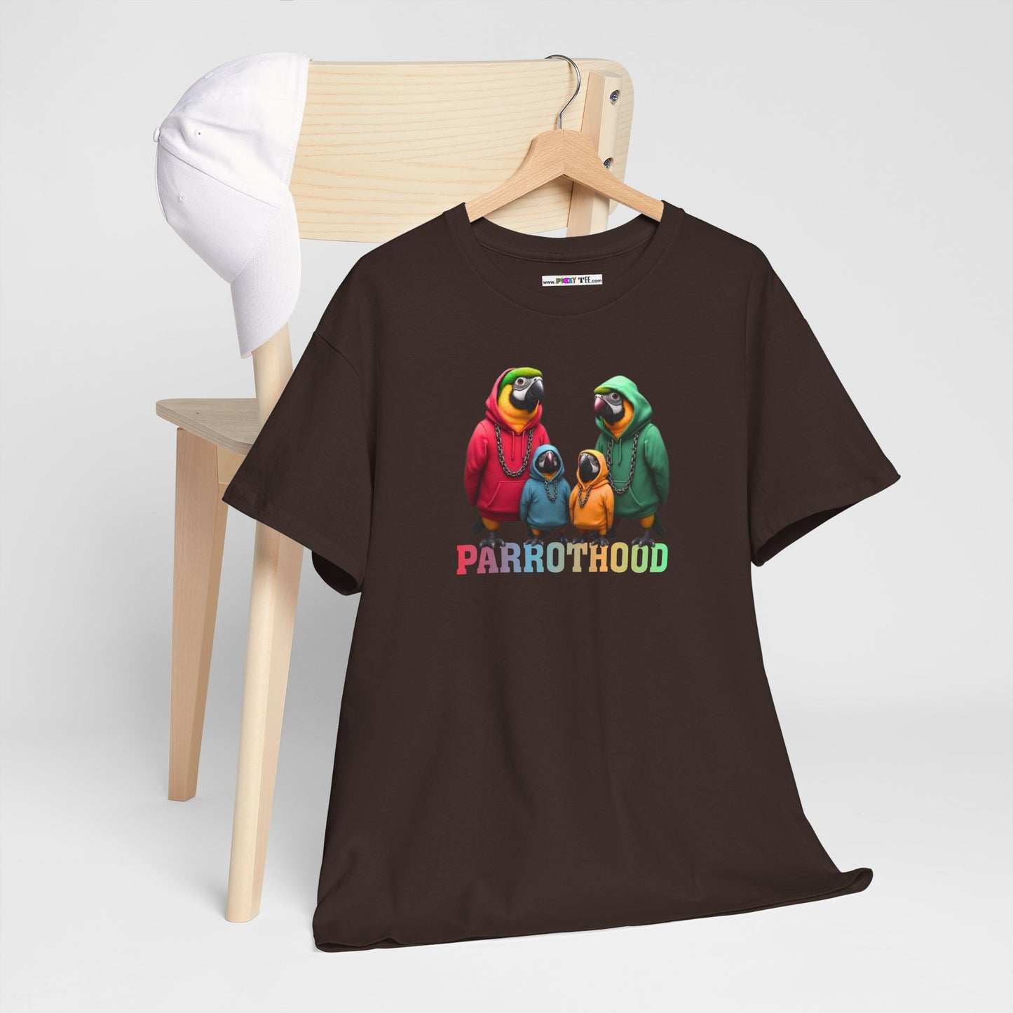PARROTHOOD Unisex Heavy Cotton Tee