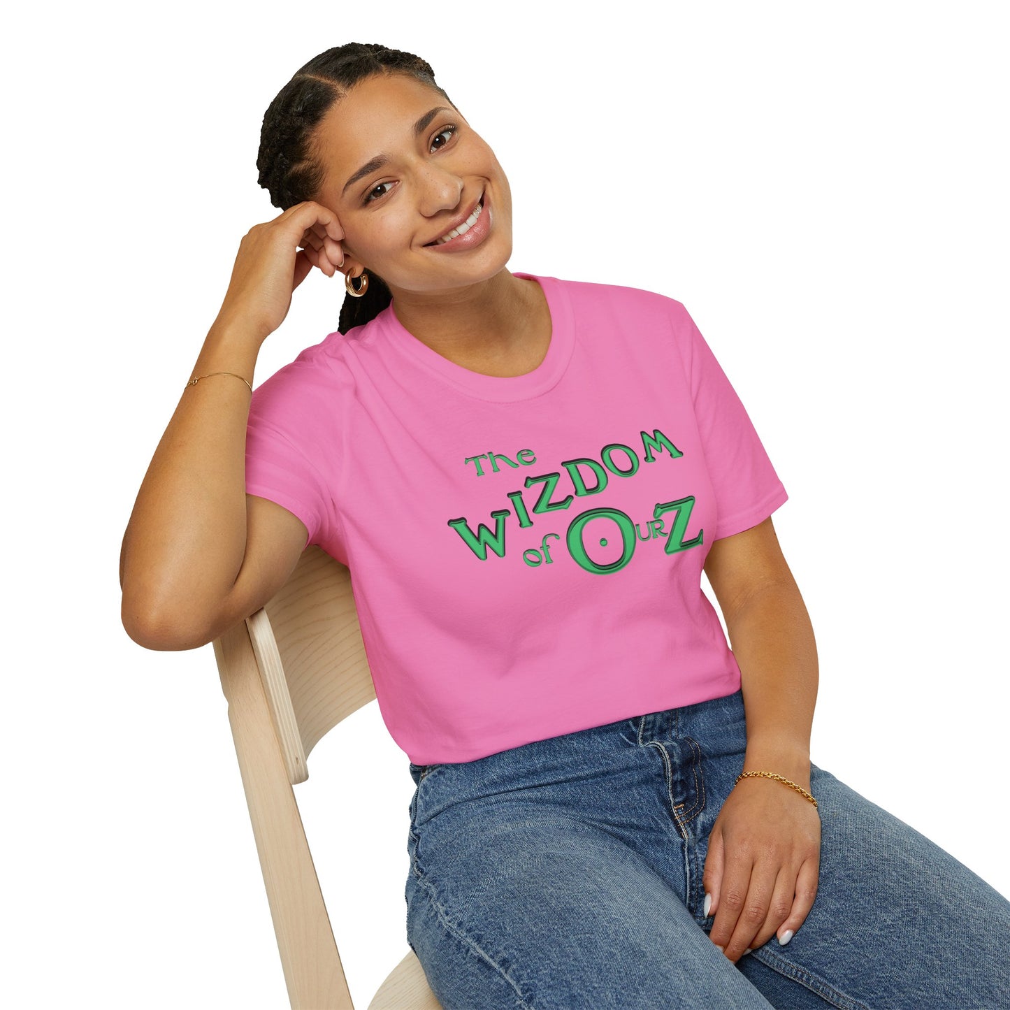 The WIZDOM of OurZ Unisex Softstyle 100% Cotton T-Shirt