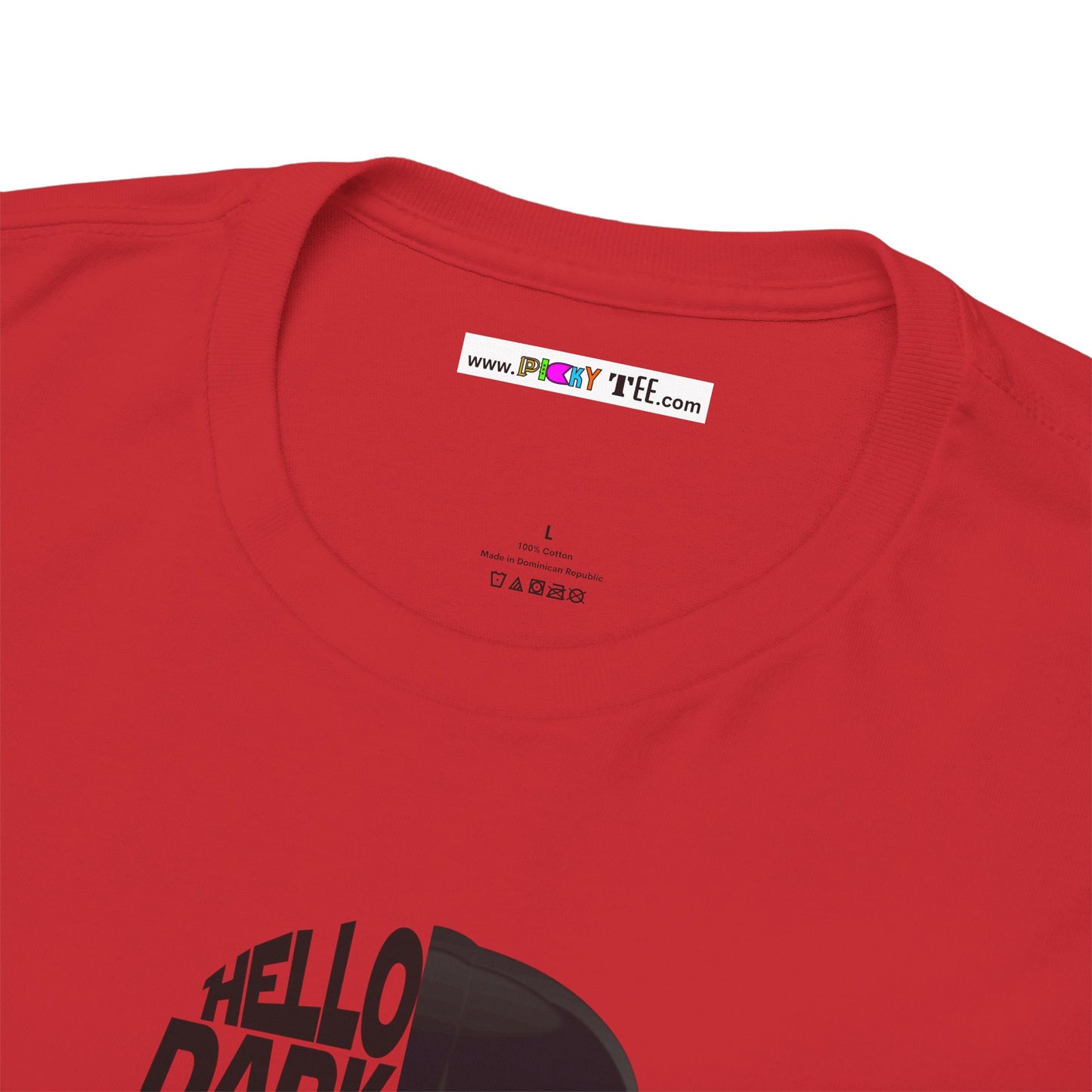 HELLO DARKSIDE MY OLD FRIEND Unisex Heavy Cotton Tee