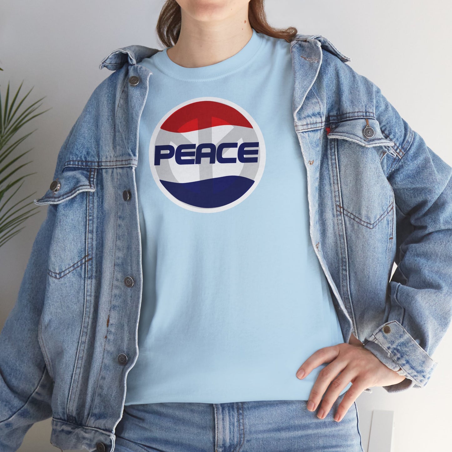 PEACE Unisex Heavy Cotton Tee