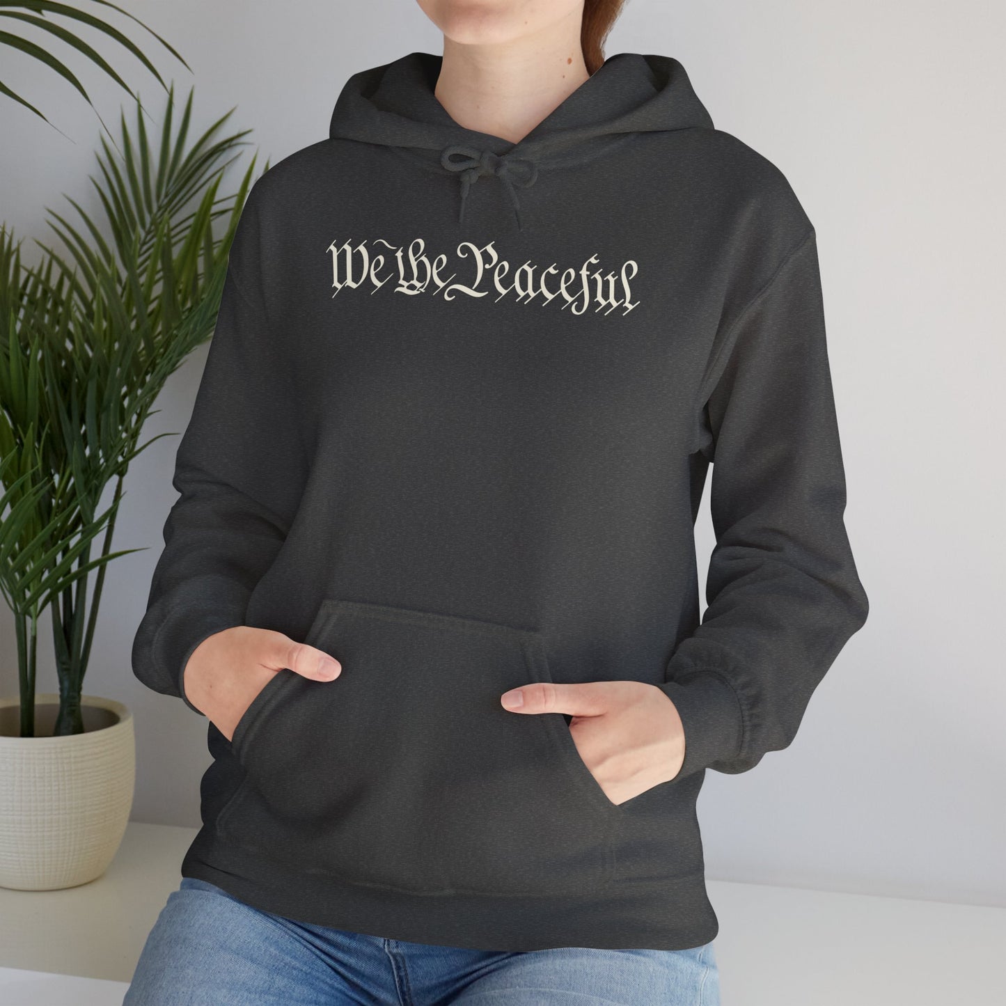 WE THE PEACEFUL Unisex Heavy Blend™ Hooded Sweatshirt