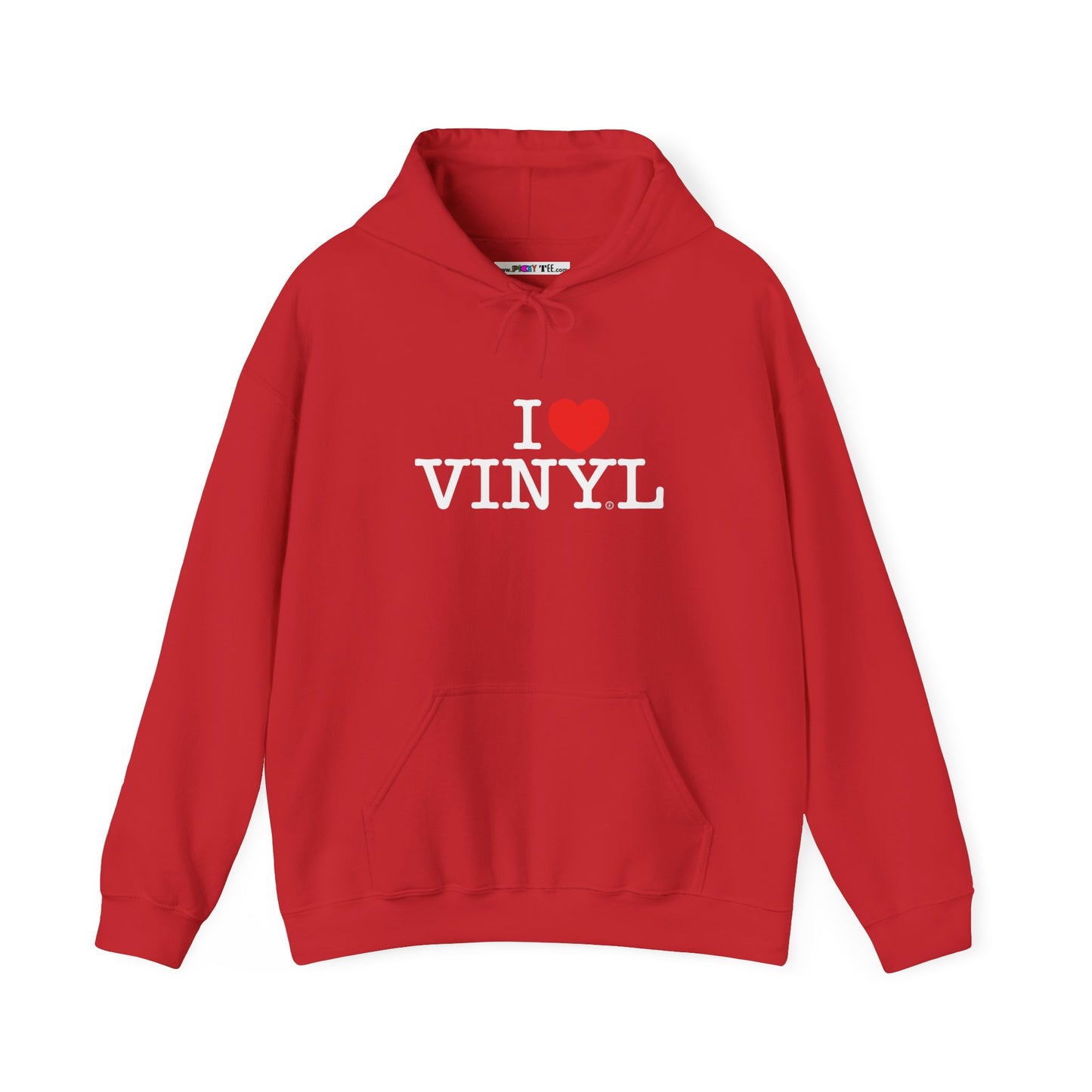 I ❤️ VINYL Unisex Heavy Blend™ Hooded Sweatshirt