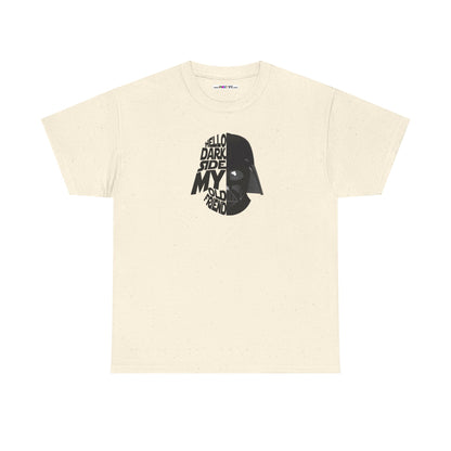 HELLO DARKSIDE MY OLD FRIEND Unisex Heavy Cotton Tee