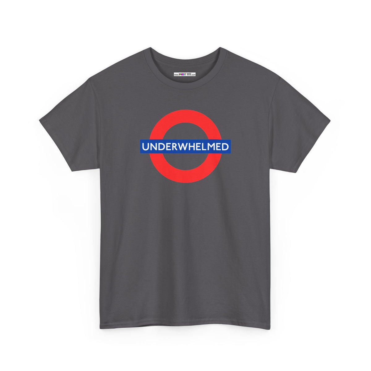 UNDERWHELMED Unisex Heavy Cotton Tee