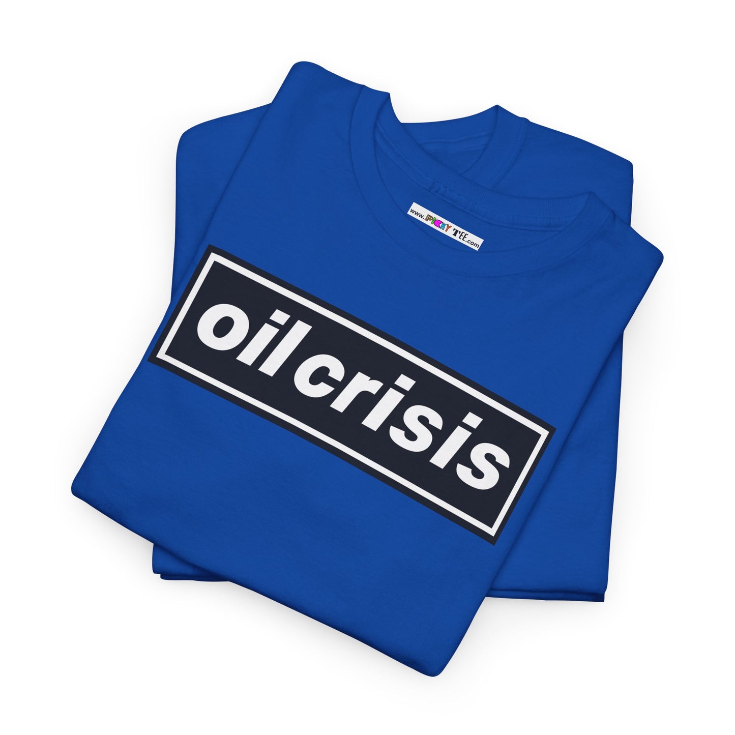 oil crisis/Foil THE crisis Unisex Heavy Cotton Tee