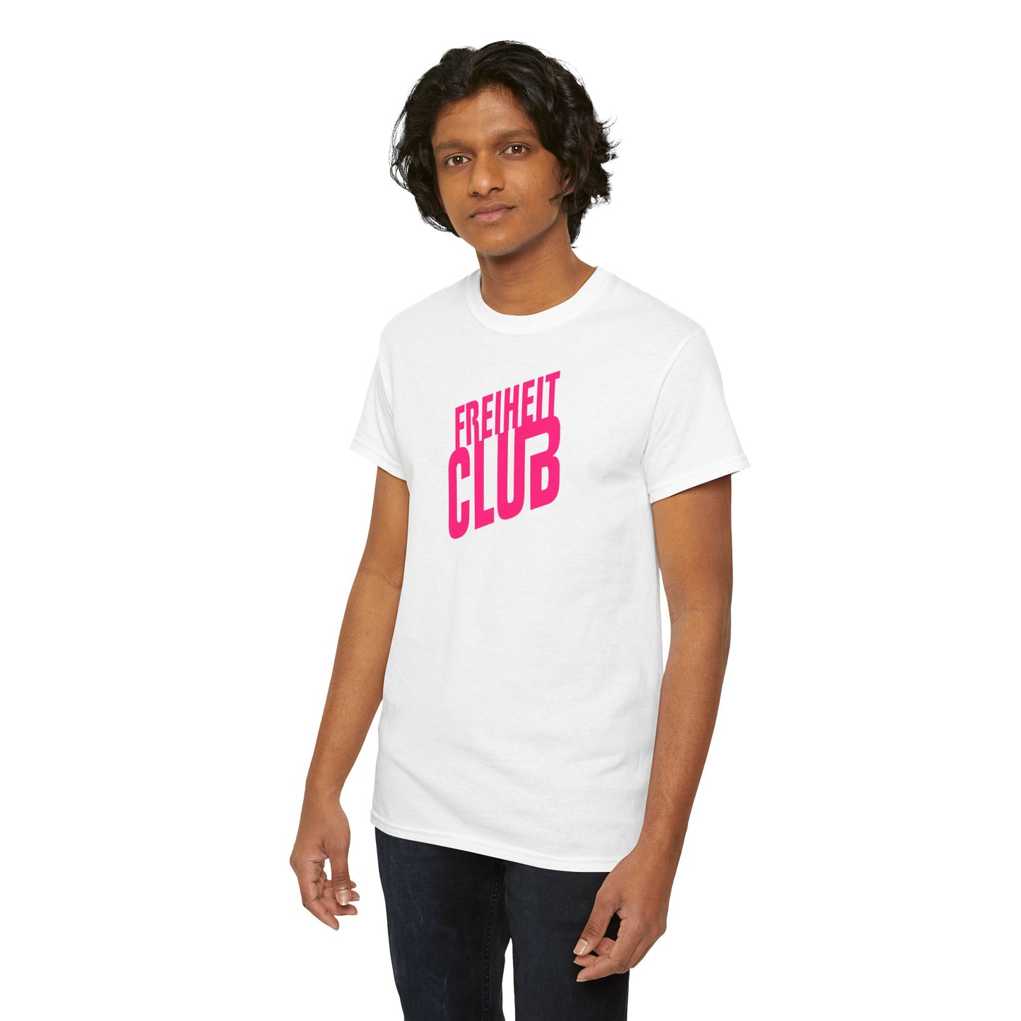 FREIHEIT CLUB  Unisex Softstyle 100% Cotton T-Shirt