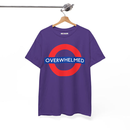 OVERWHELMED Unisex Heavy Cotton Tee