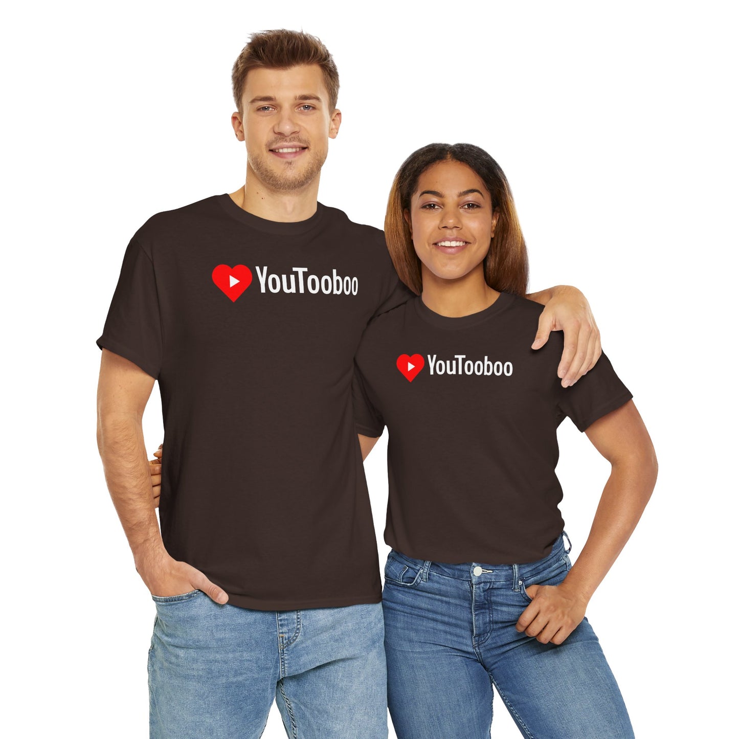 HEART Youtooboo Unisex Heavy Cotton Tee