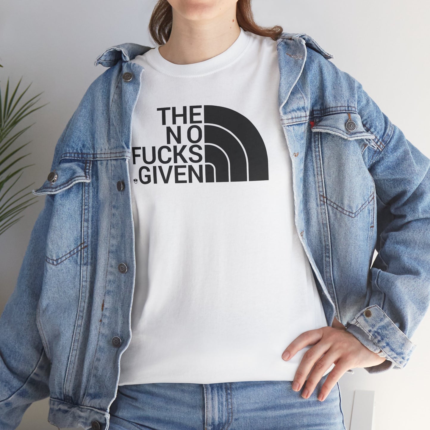 THE NO FUCKS GIVEN Unisex Heavy Cotton Tee