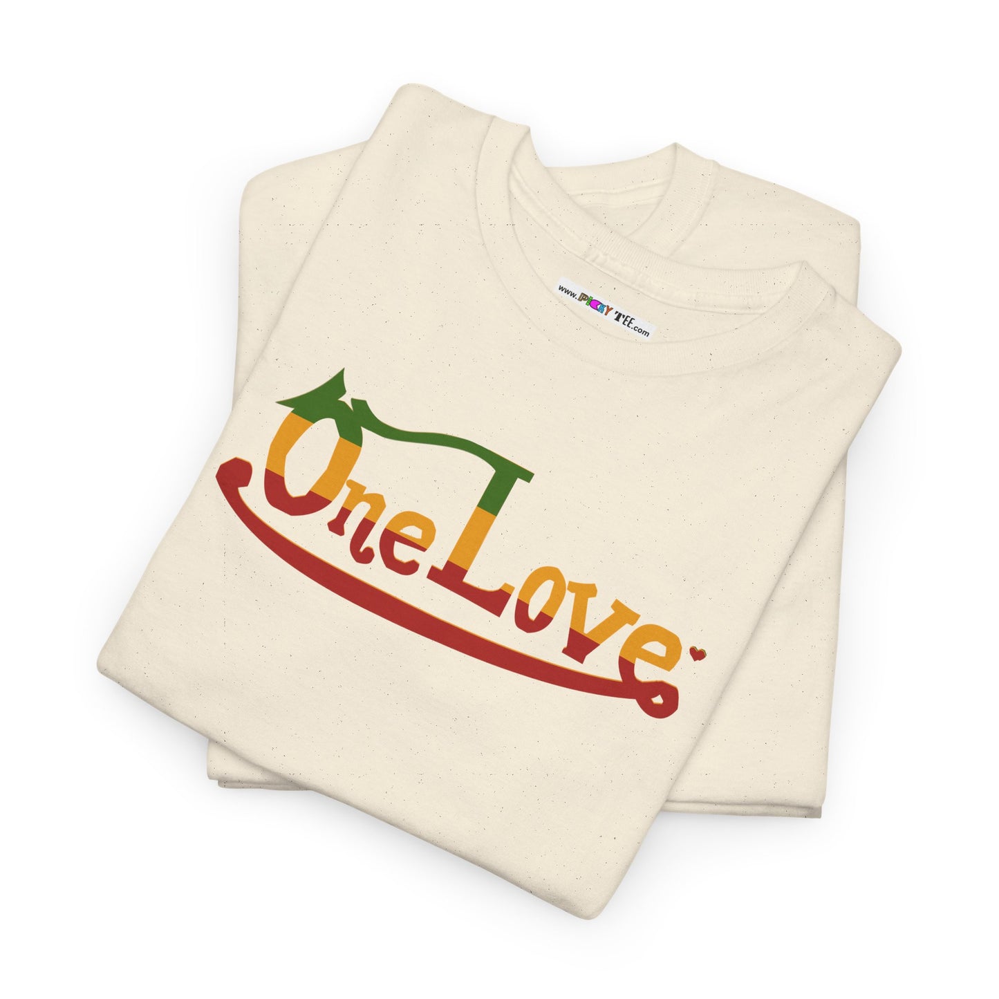 One Love Unisex Heavy Cotton Tee