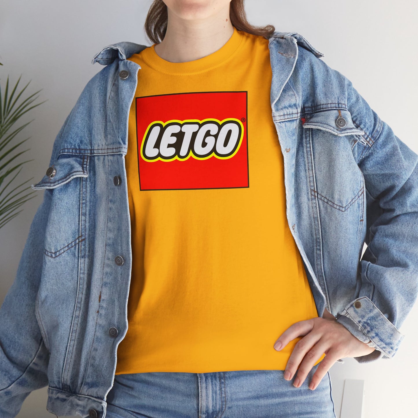 LETGO Unisex Heavy Cotton Tee