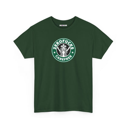 ZEROFUCKS CAREFREE Unisex Heavy Cotton Tee
