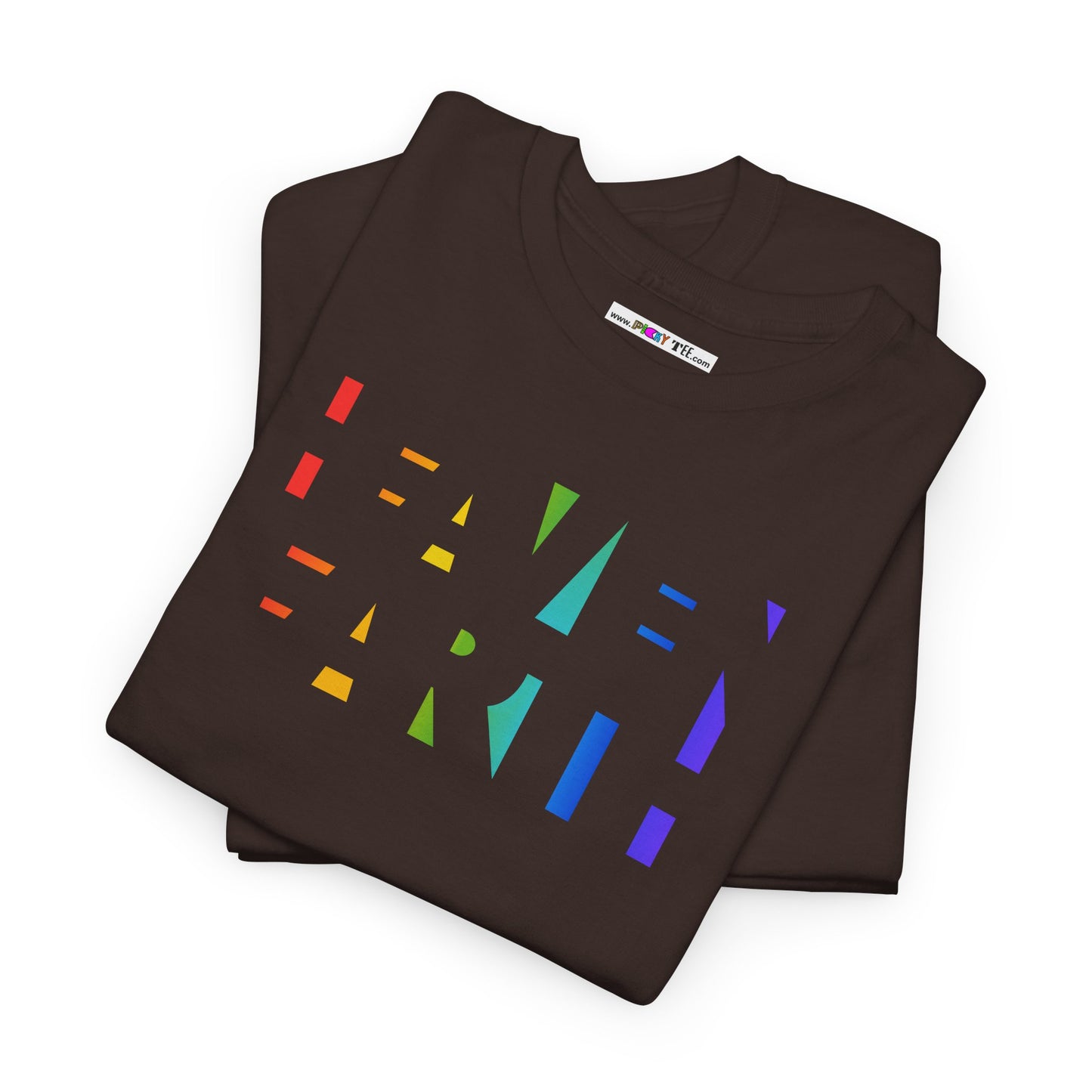 HEAVEN ON EARTH Unisex Heavy Cotton Tee — here now.