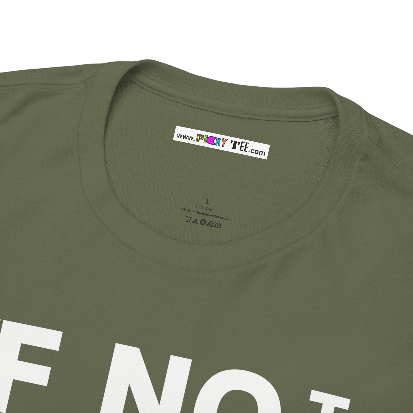 IF NOT NOW THEN WHEN Unisex Heavy Cotton Tee