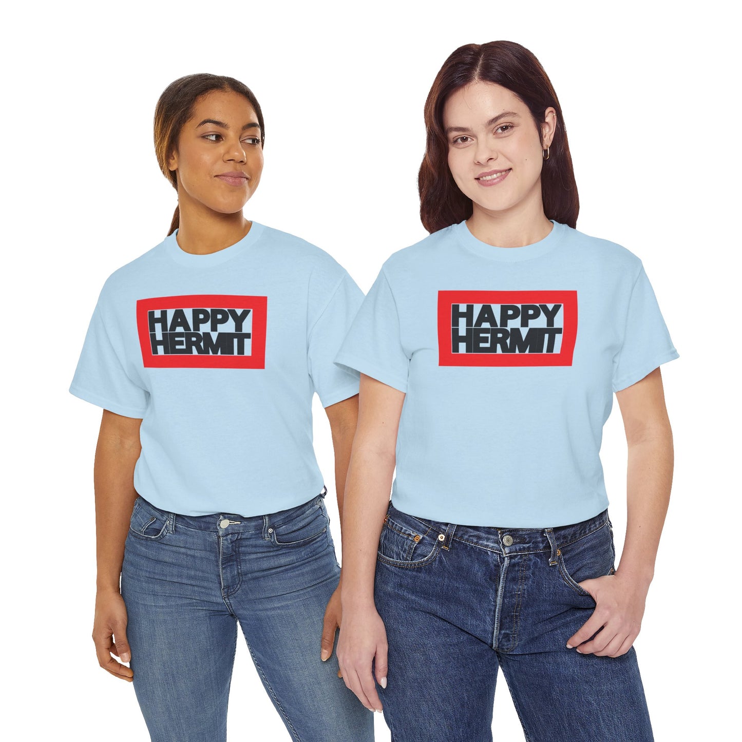 HAPPY HERMIT Unisex Heavy Cotton Tee