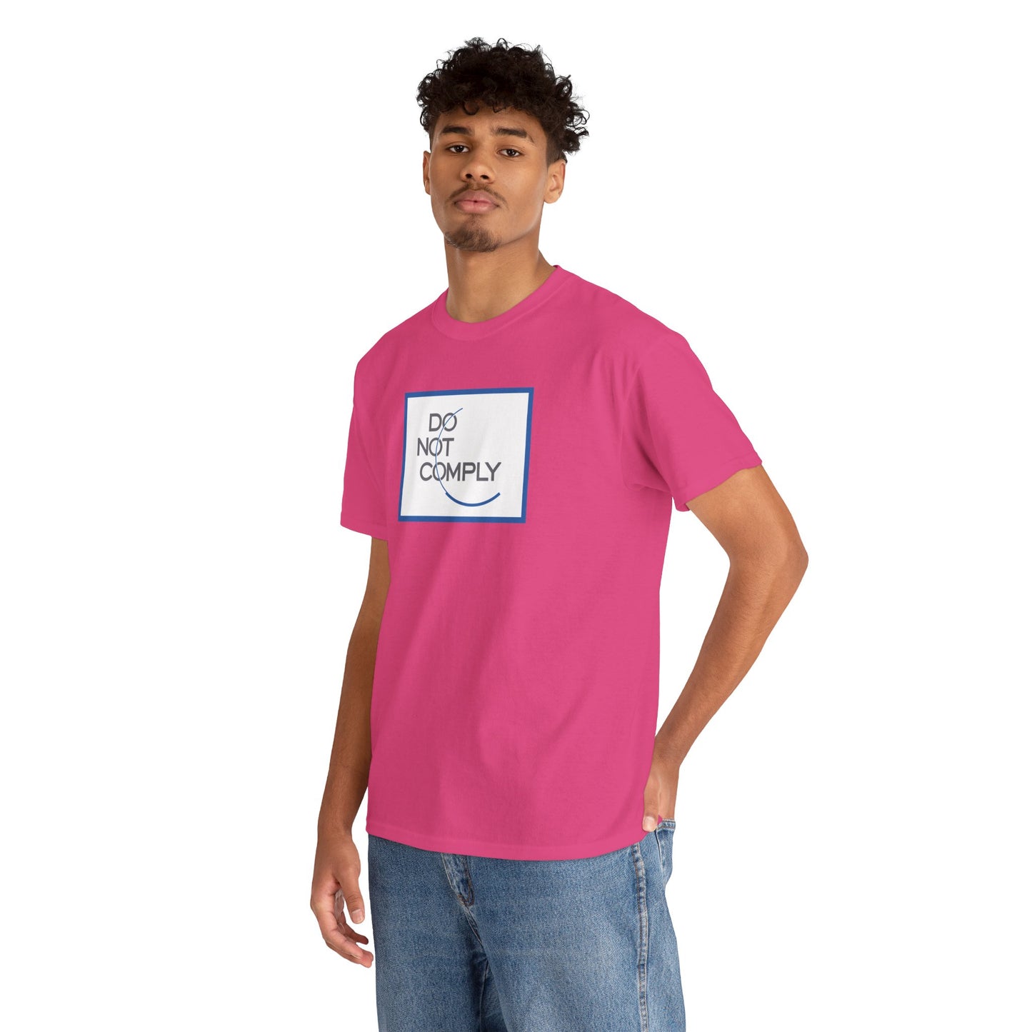 DO NOT COMPLY Unisex Heavy Cotton Tee