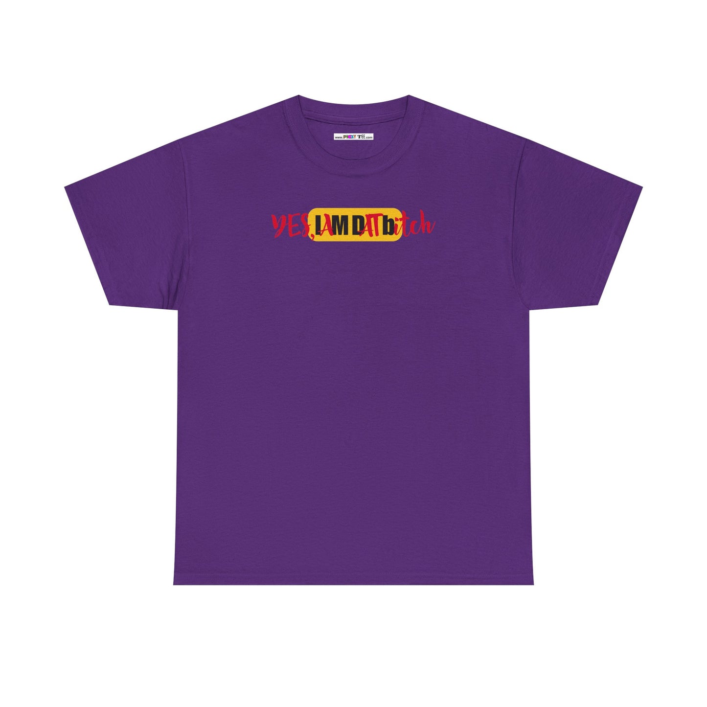 YES, IAMDATbitch Unisex Heavy Cotton Tee