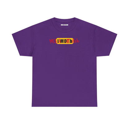 YES, IAMDATbitch Unisex Heavy Cotton Tee