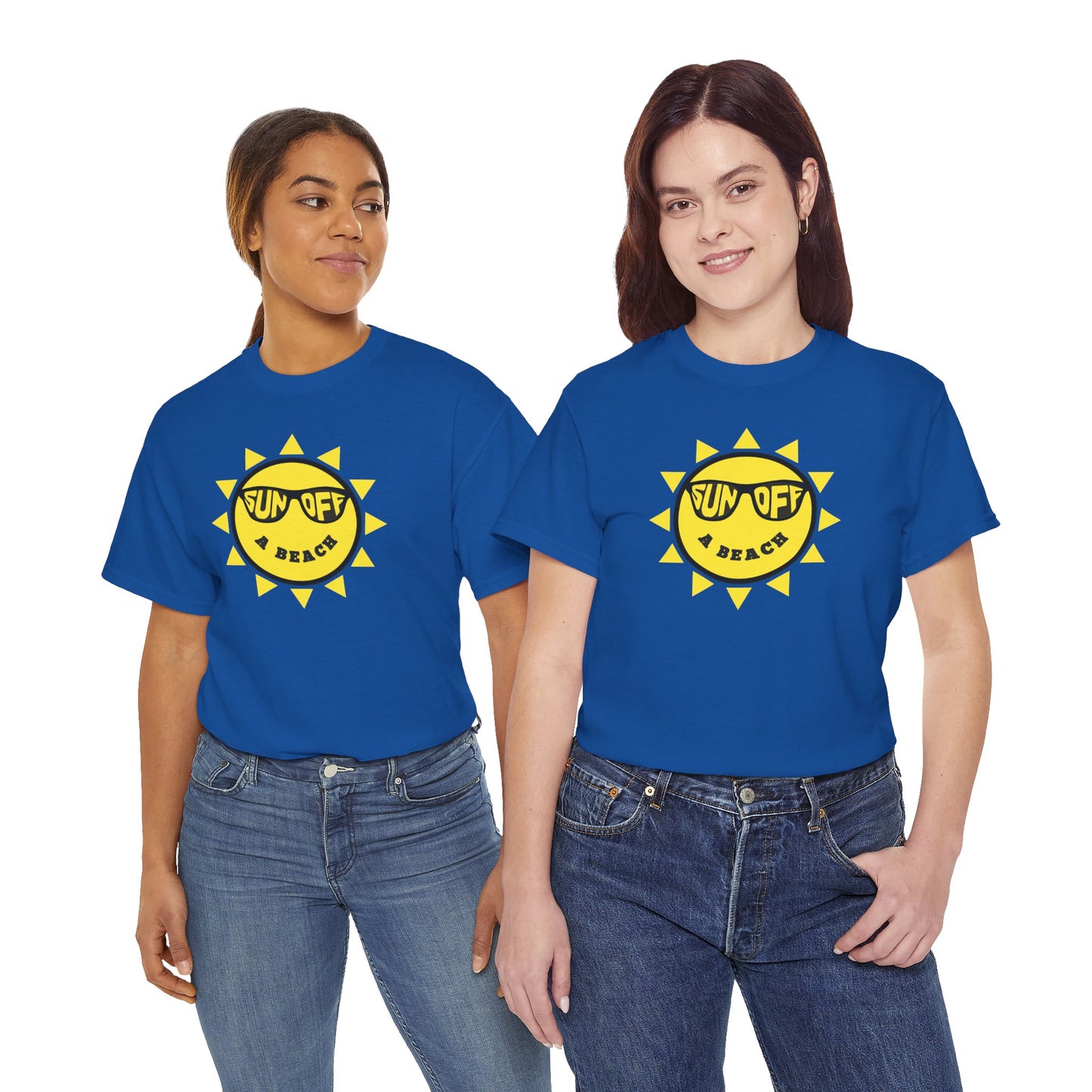 SUN OFF A BEACH Unisex Heavy Cotton Tee