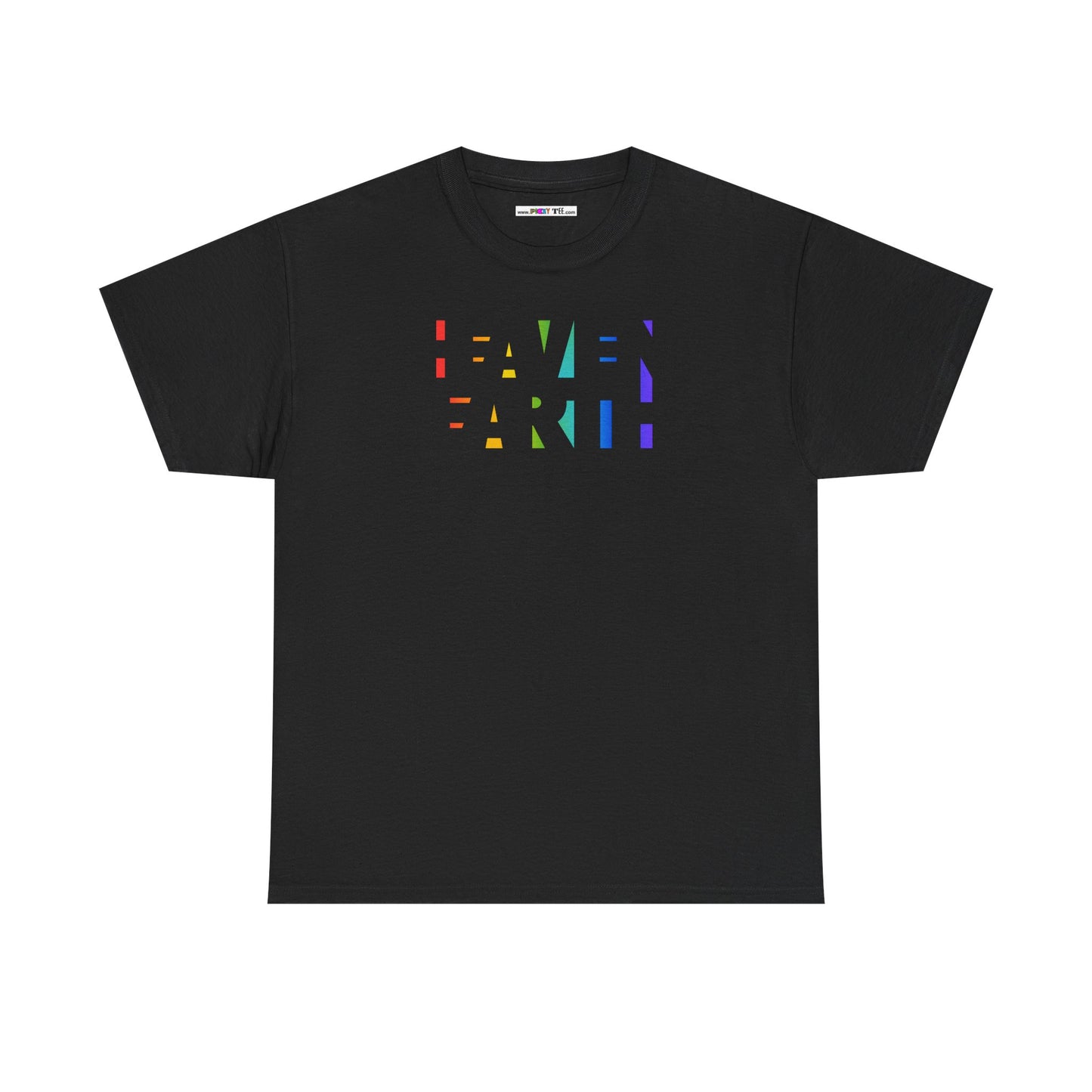 HEAVEN ON EARTH Unisex Heavy Cotton Tee — here now.