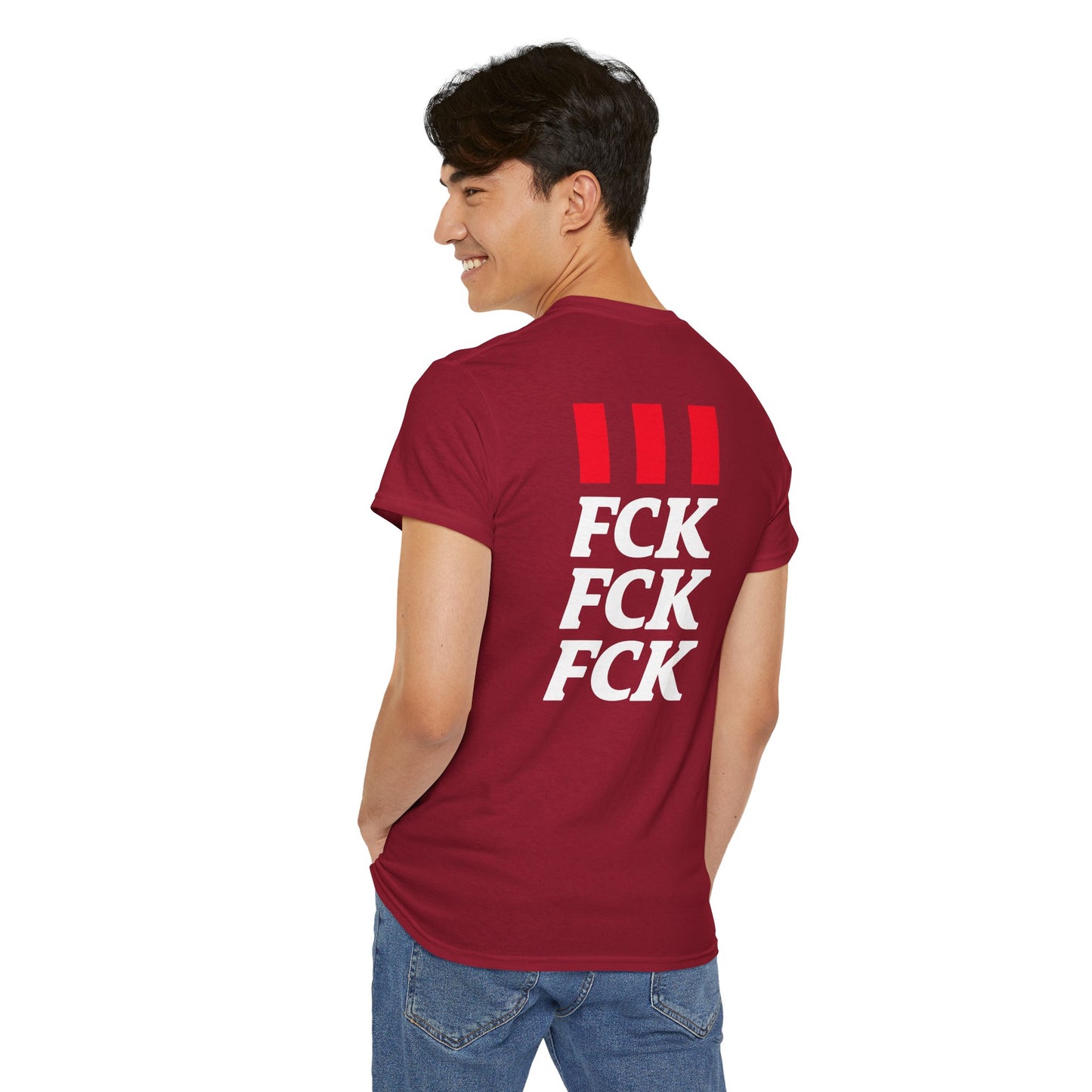 FCK FCK FCK Unisex Heavy Cotton Tee
