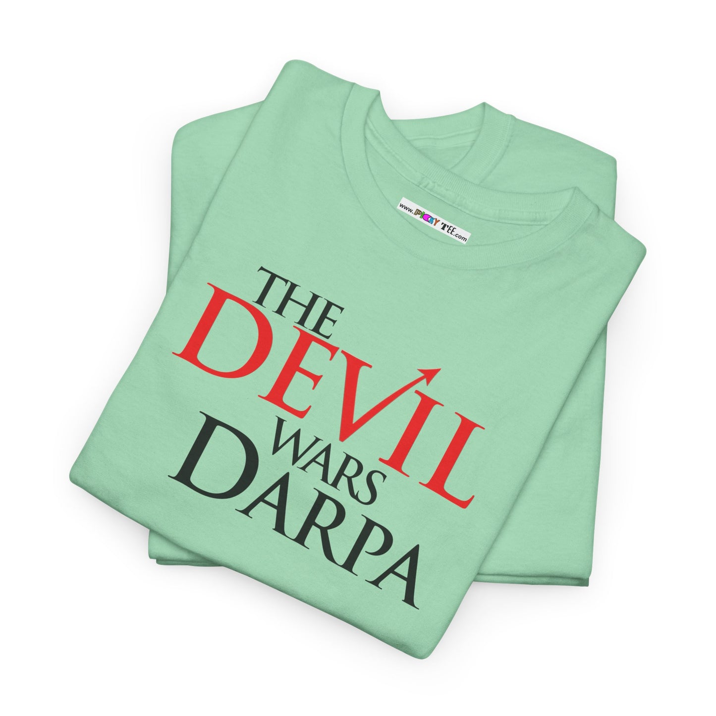 THE DEVIL WARS DARPA Unisex Heavy Cotton Tee