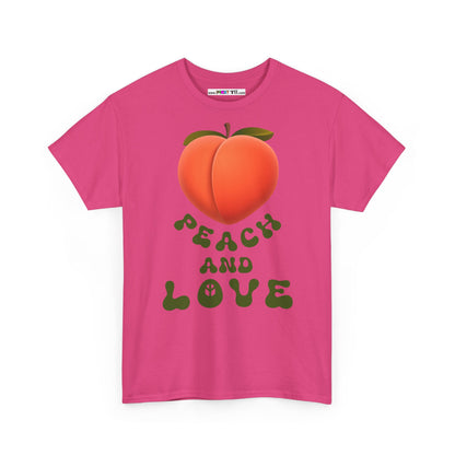 PEACH AND LOVE Unisex Heavy Cotton Tee