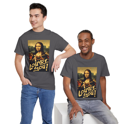 I LOUVRE YOU! Unisex Heavy Cotton Tee