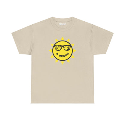 SUN OFF A BEACH Unisex Heavy Cotton Tee