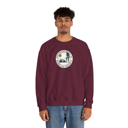 HOMELAND SECURITY (OUR DEPARTMENT OF)  Unisex Heavy Cotton Sweatshirt