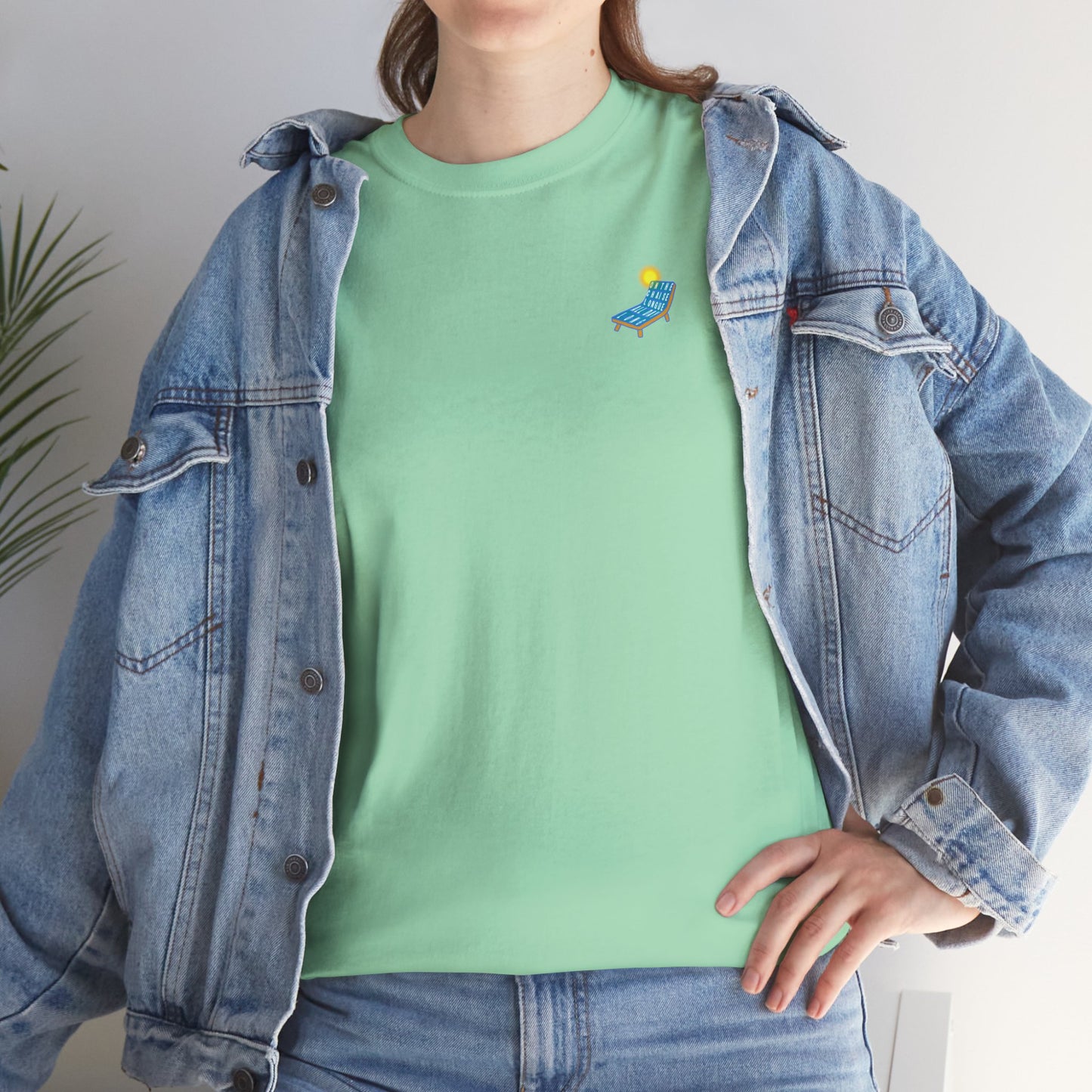 ON THE CHAISE LONGUE ALL DAY LONG Heavy Cotton Tee
