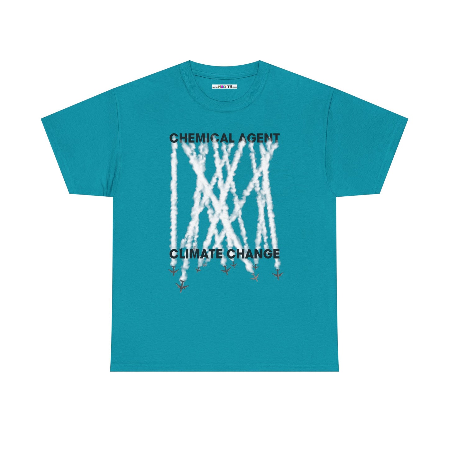CHEMICAL AGENT/CLIMATE CHANGE Unisex Heavy Cotton Tee