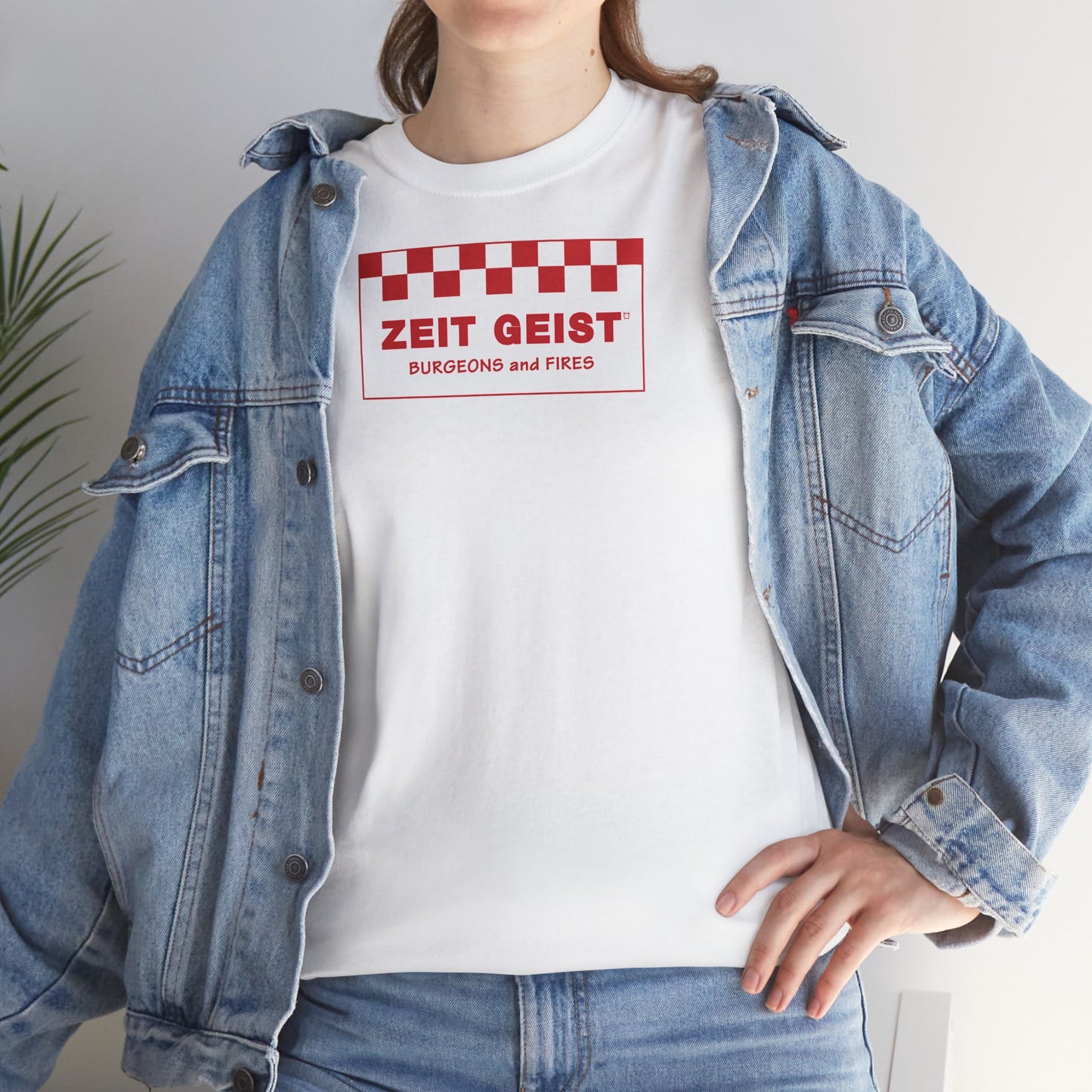 ZEIT GEIST Unisex Heavy Cotton Tee