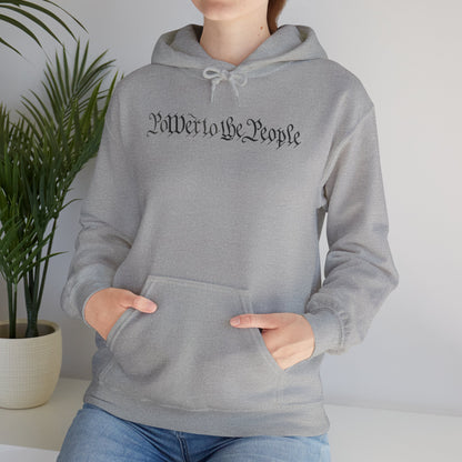 poWEr to THE PEOPLE Unisex Heavy Blend™ Hooded Sweatshirt