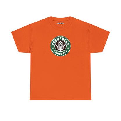 ZEROFUCKS CAREFREE Unisex Heavy Cotton Tee