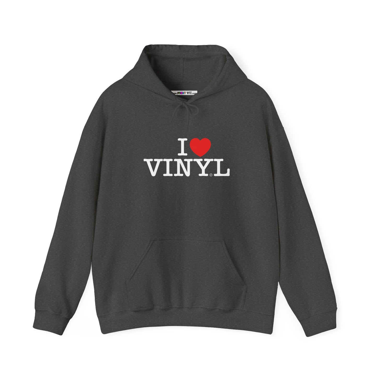 I ❤️ VINYL Unisex Heavy Blend™ Hooded Sweatshirt