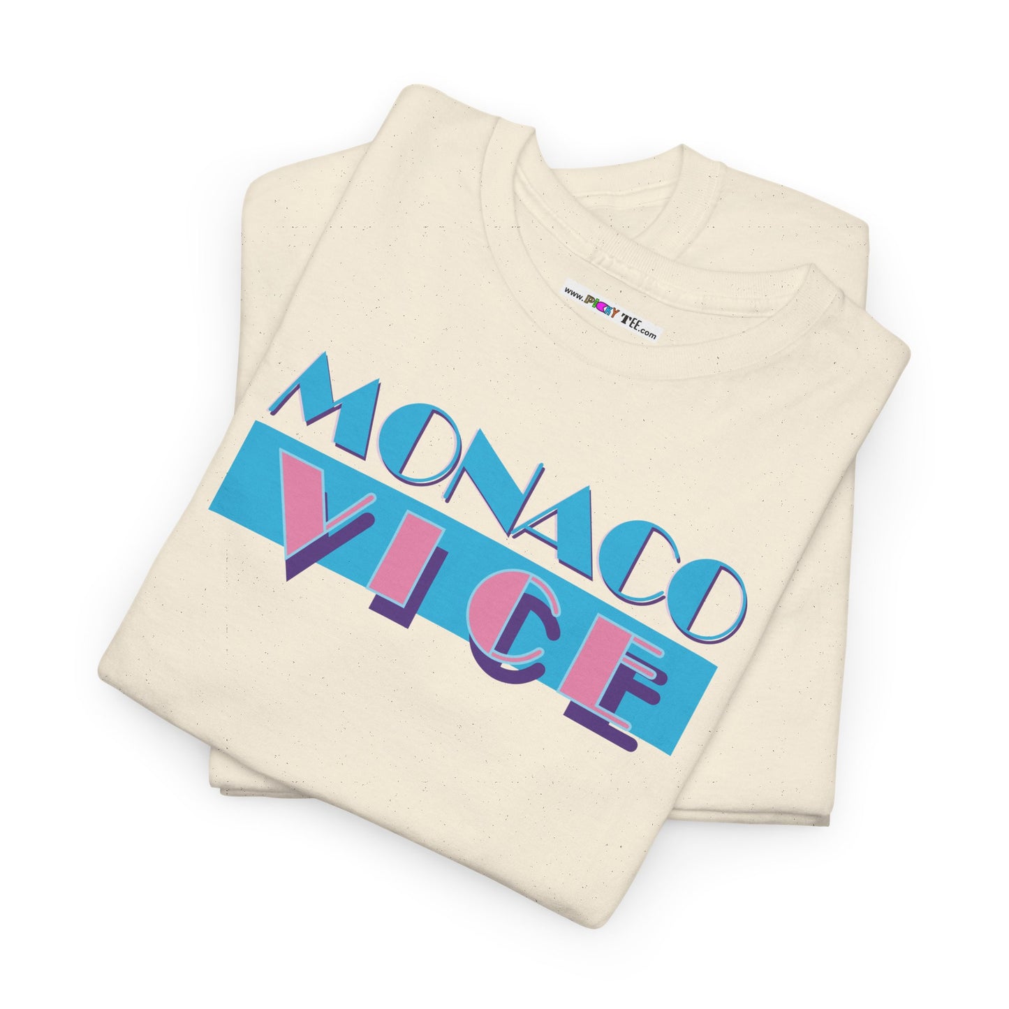MONACO VICE Unisex Heavy Cotton Tee