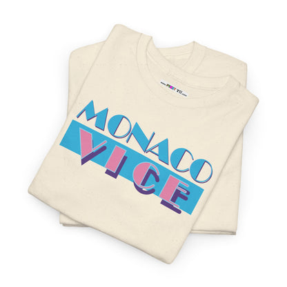 MONACO VICE Unisex Heavy Cotton Tee