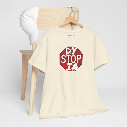 STOP DYSTOPIA Unisex Heavy Cotton Tee
