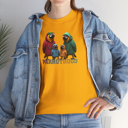 PARROTHOOD Unisex Heavy Cotton Tee