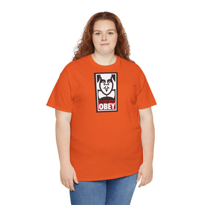 OBEY OR NOT OBEY? Unisex Heavy Cotton Tee