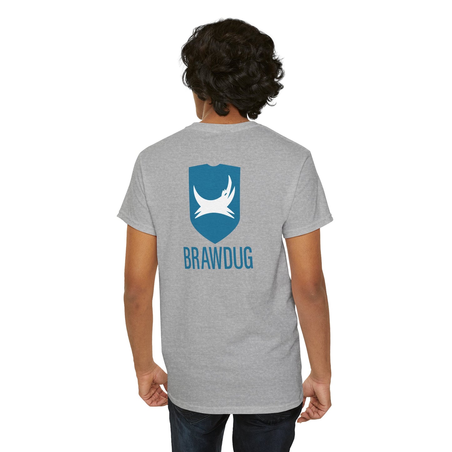 BRAWDUG Unisex Heavy Cotton Tee