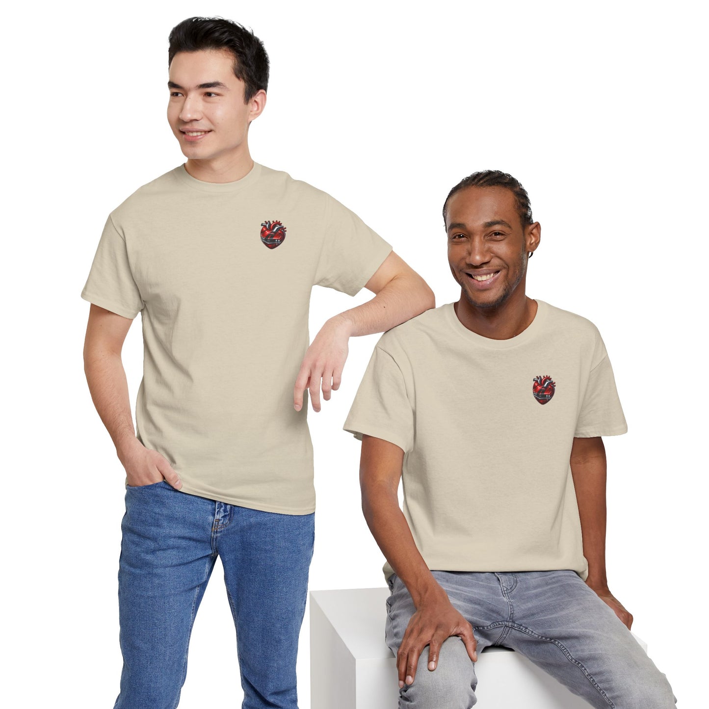 MUSCLE CŒUR Unisex Heavy Cotton Tee